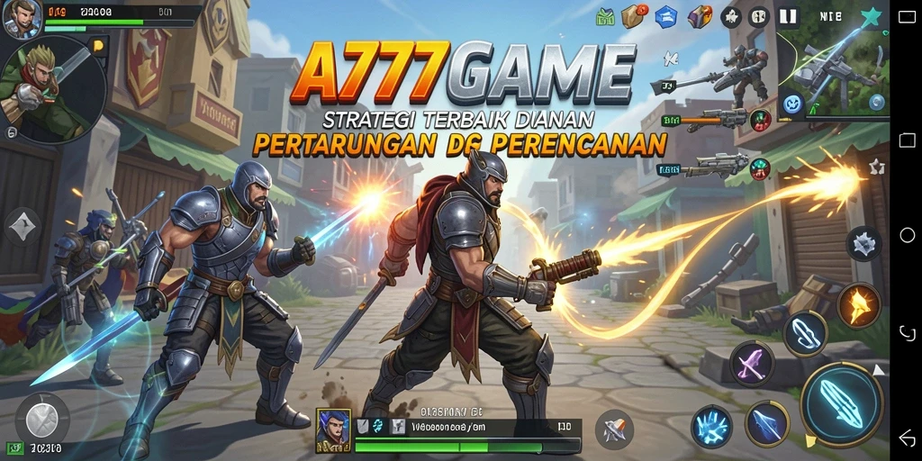Tampilan strategis yang mendebarkan dalam A777GAME.