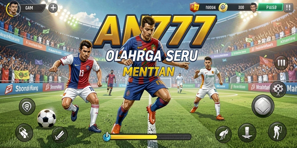 Tampilan aksi seru dalam gameplay AN777 yang kompetitif.