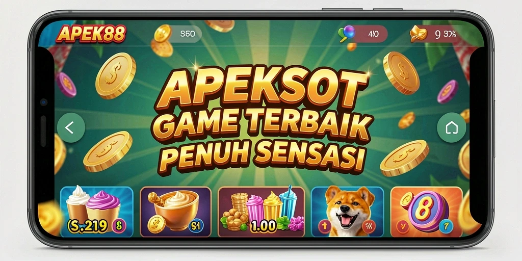 Gameplay mengasyikkan dari APEK88 dengan berbagai mesin Slot.