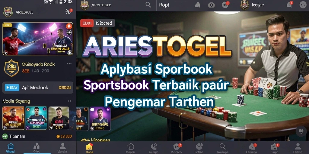 Tampilan menarik dari permainan sportsbook ARIESTOGEL yang mengasyikkan.