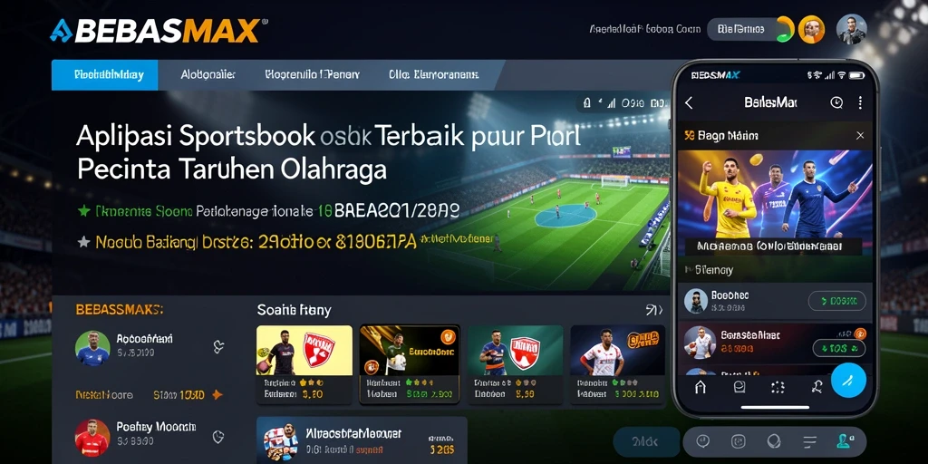 Tampilan menarik dari gameplay taruhan olahraga di BEBASMAX.
