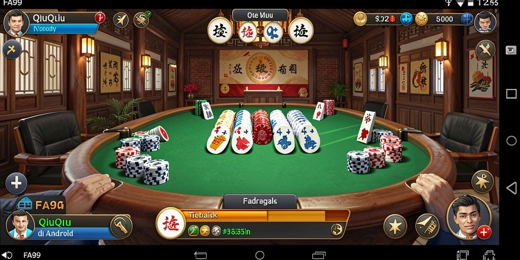 Gameplay seru QiuQiu di FA99 yang penuh tantangan.