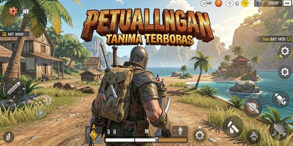 Tampilan gameplay Open World yang menakjubkan dari IDRRP.