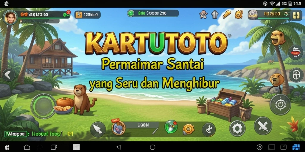 Tampilan gameplay KARTUTOTO yang seru dan menghibur.