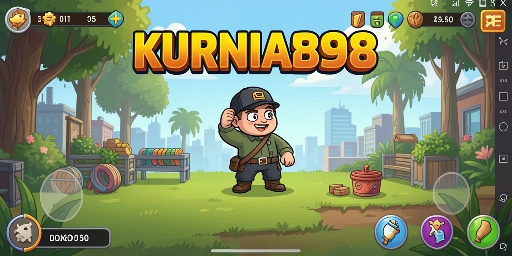 Screenshot gameplay KURNIA898 yang menunjukkan berbagai aksi seru dalam game Idle.