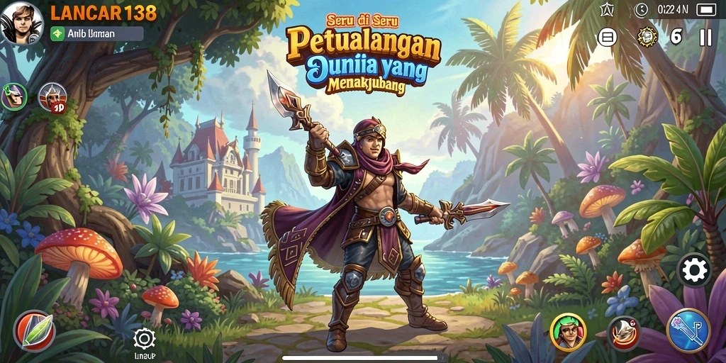 Gameplay LANCAR138 dengan grafik menakjubkan dan tantangan menarik.