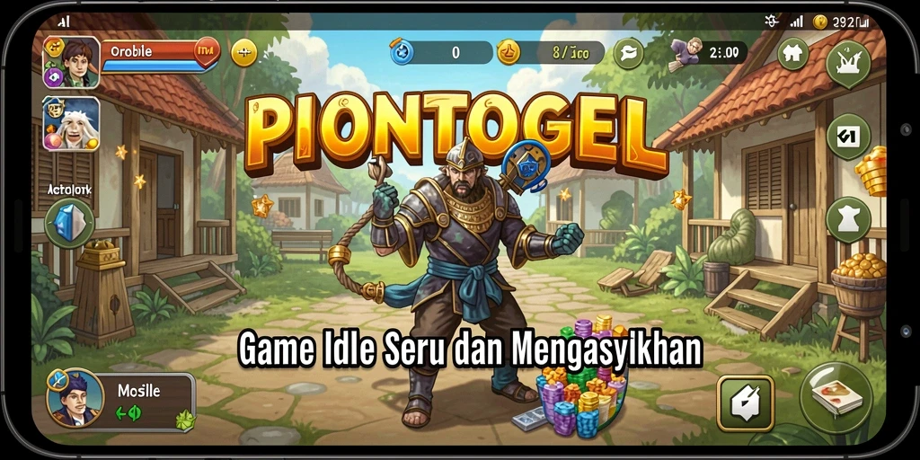 Tampilan gameplay <strong>PIONTOGEL</strong> yang menarik dan penuh warna.