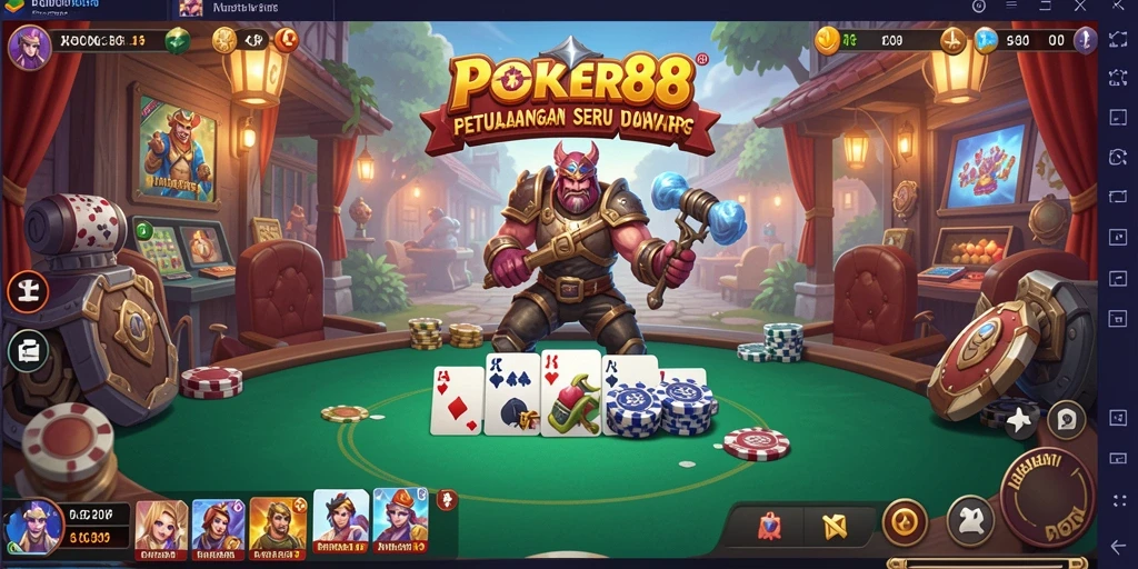 Gameplay POKER88 menampilkan petualangan RPG yang mendebarkan.