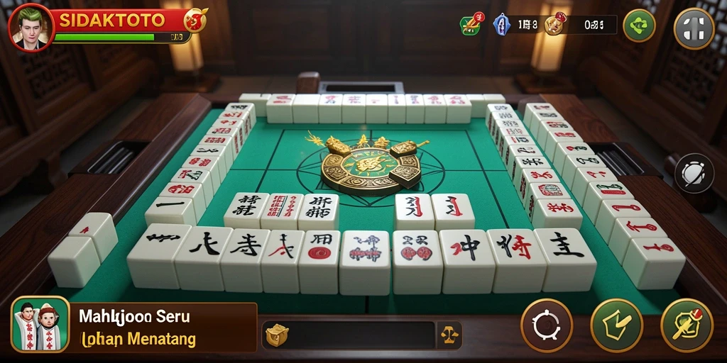 Tangkap momen seru gameplay Mahjong di SIDAKTOTO!